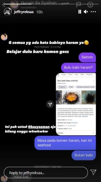 Postingan Jeffry Reksa (Instagram.com)