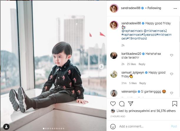 Putra Sandra Dewi (Instagram.com)