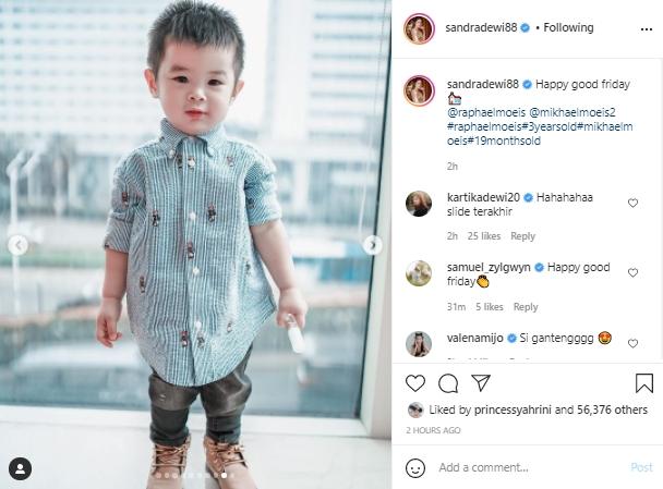 Putra Sandra Dewi (Instagram.com)