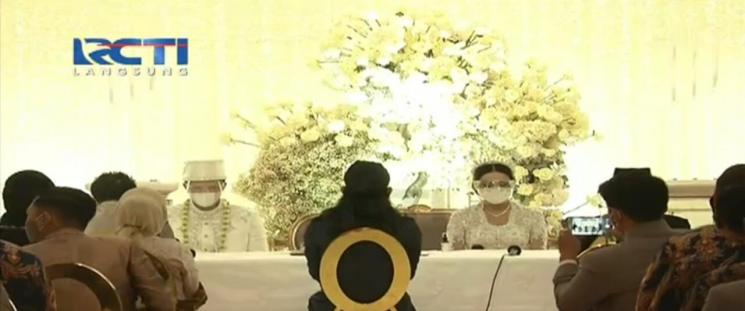 Akad nikah Atta Halilintar dan Aurel Hermansyah. (RCTI)