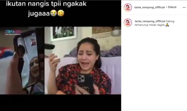 Nagita Slavina dan Zaskia Sungkar (Instagram/@tante_rempong_offficial)