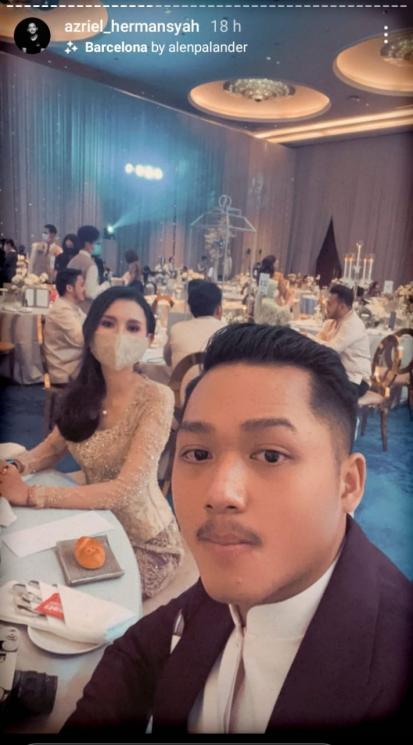 Azriel Hermansyah dan Sarah Menzel (Instagram/@azriel_hermansyah)