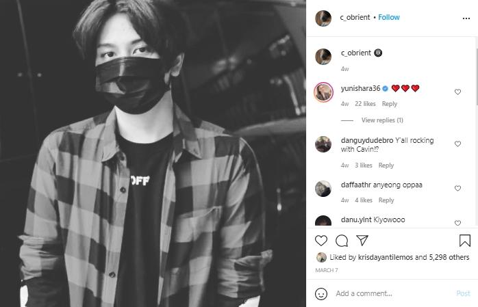 Cavin Siahaan, putra Yuni Shara (Instagram.com)