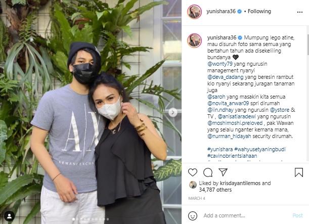 Cavin Siahaan, putra Yuni Shara (Instagram.com)