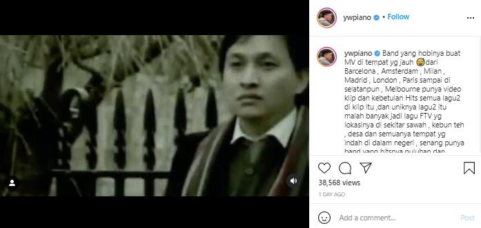 Postingan Yovie Widianto (Instagram.com)