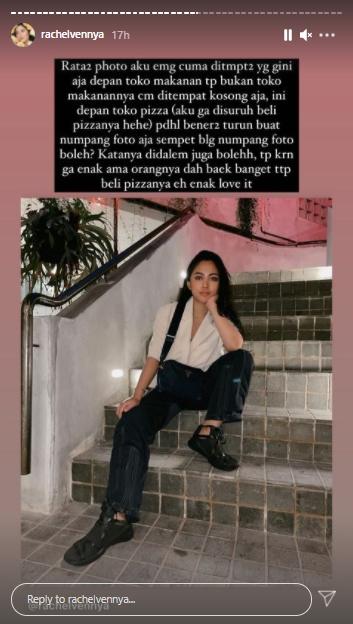 Postingan Rachel Vennya (Instagram.com)