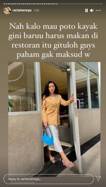 Postingan Rachel Vennya (Instagram.com)