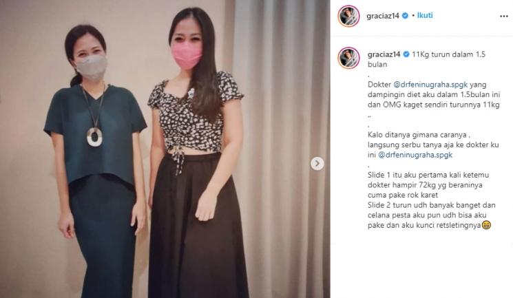 Gracia Indri (Instagram/@graciaz14)