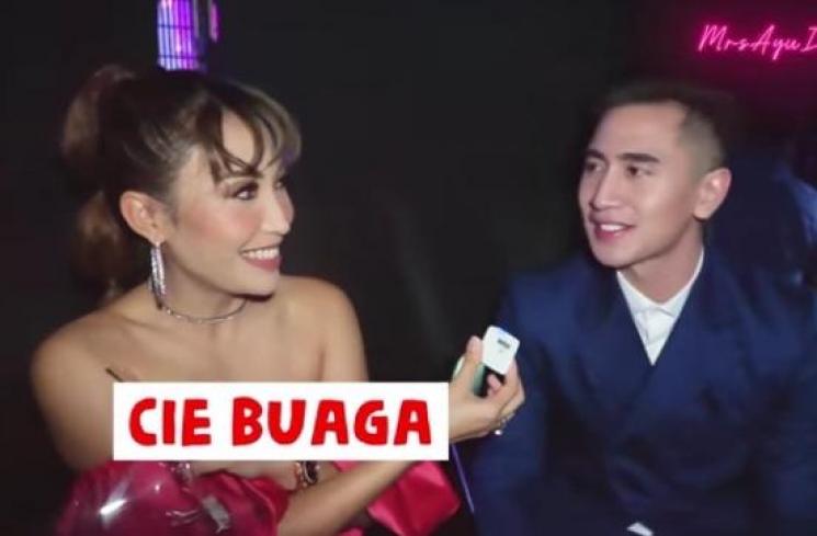 Ayu Dewi dan Verrell Bramasta. (YouTube)