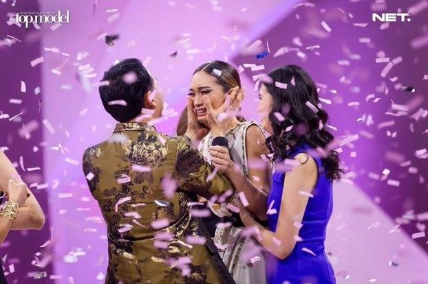 Danella Ilene Kurniawan alias Ilene menjadi juara Indonesia’s Next Top Model. (Netmediatama)