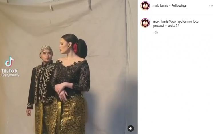 Abash dan pacar barunya. (Instagram)