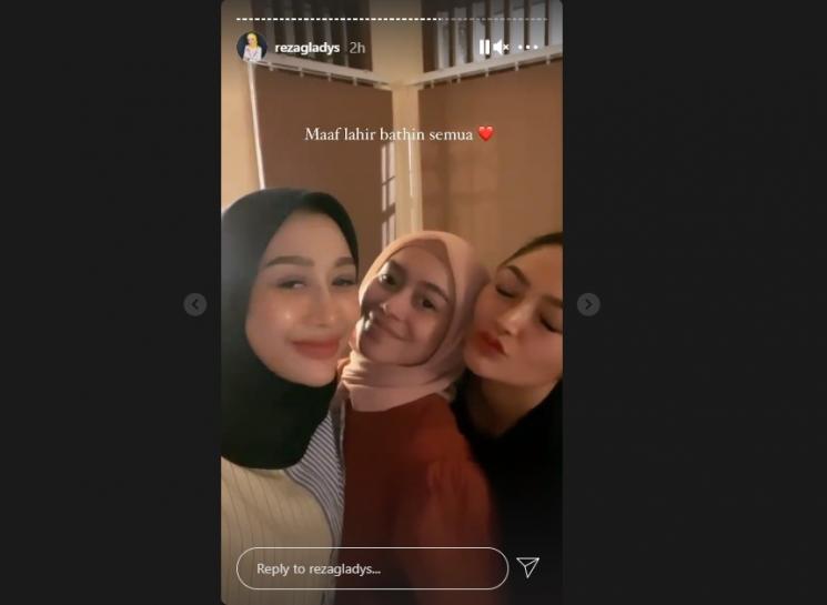 Lesti Kejora dan Siti Badriah bertemu. (Instagram)