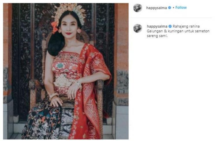 Happy Salma. (Instagram/@happysalma)