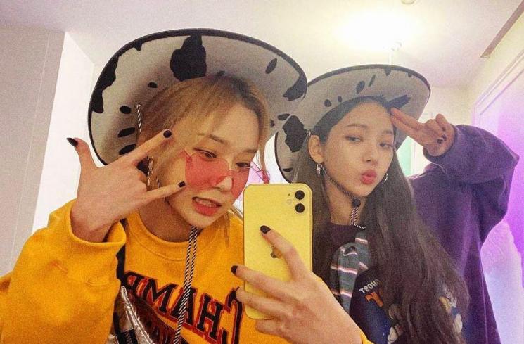 Karina dan Winter Aespa (Instagram.com)