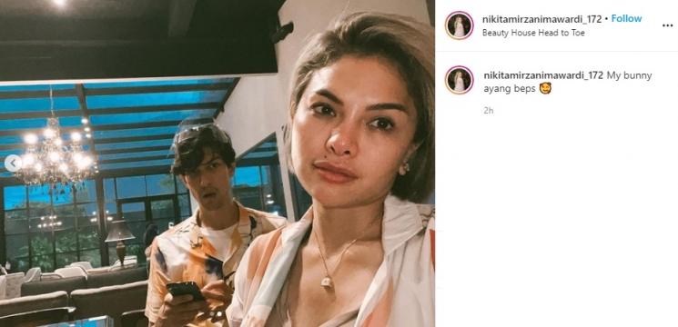 Nikita Mirzani dan Dimas Beck. (Instagram/@nikitamirzanimawardi_172)