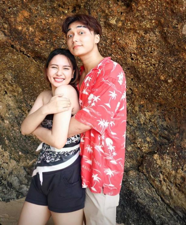 Leon Dozan dan Virginnia Christabell. (Instagram/leonrdozan)