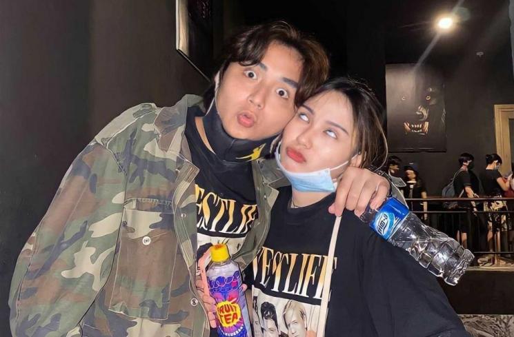 Leon Dozan dan Virginnia Christabell. (Instagram/leonrdozan)