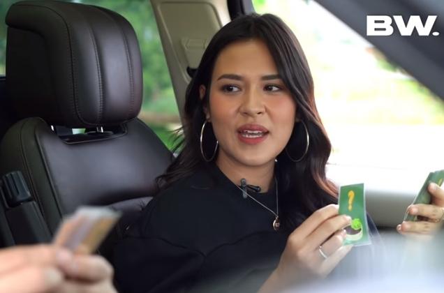 Raisa saat ngobrol bareng Boy William (Youtube.com)
