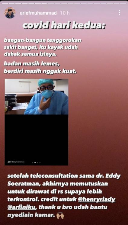 Arief Muhammad (Instagram/@ariefmuhammad)