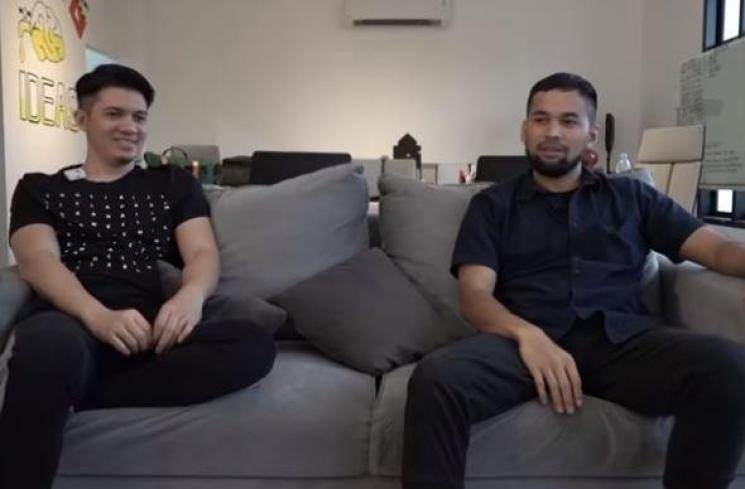 Irwansyah dan Teuku Wisnu. (Youtube/TheSungkarsFamily)