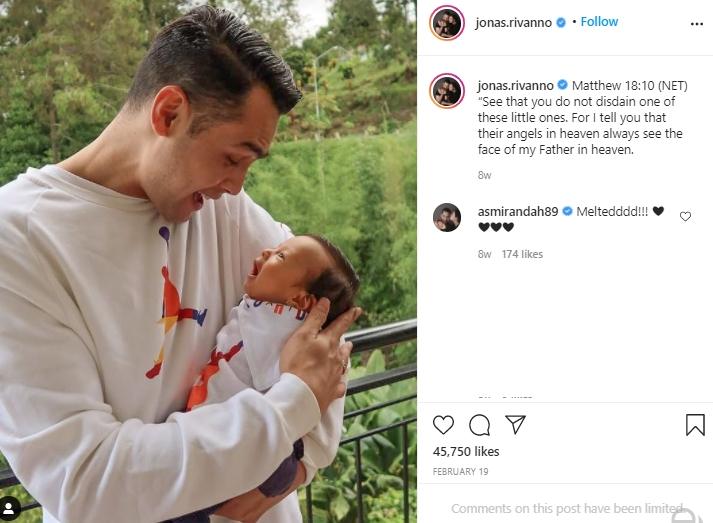 Jonas Rivano dan Chloe (Instagram.com)