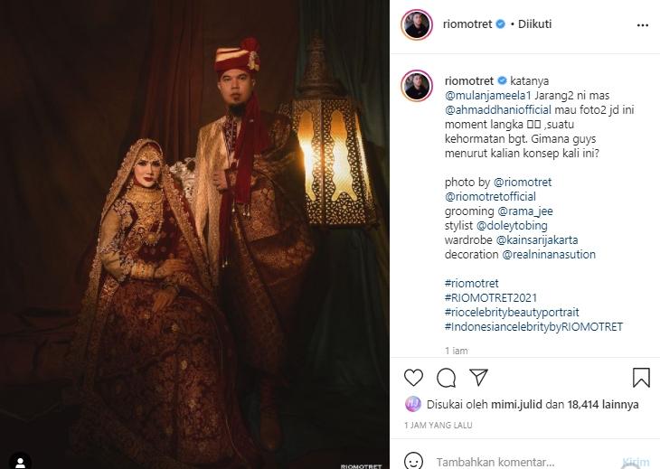 Ahmad Dhani dan Ahmad Dhani (Instagram.com)