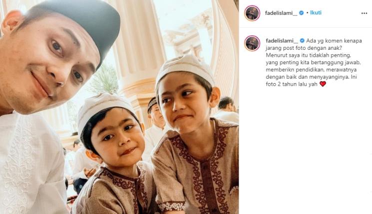 Fadel Islami dan anak-anak (Instagram/@fadelislami)