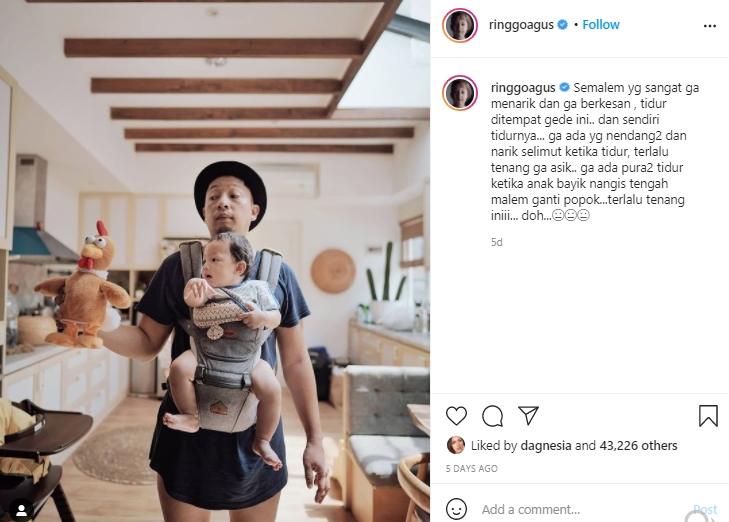 Ringgo Agus Rahman dan Curtis Ziggy Mars (Instagram.com)