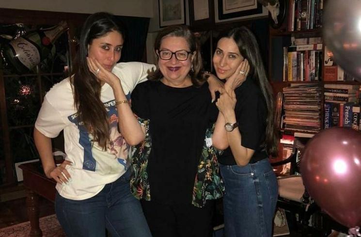 Kareena Kapoor bersama Karisma Kapoor dan ibunya, Babita (Instagram/@kareenakapoorkhan)