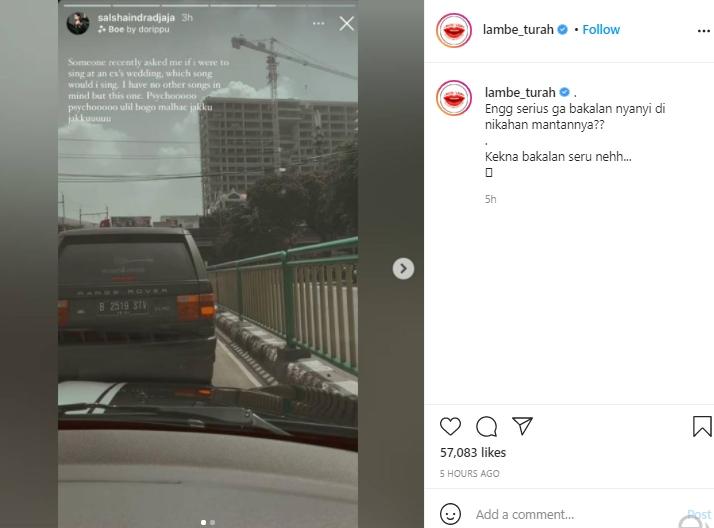 Salshadila Juwita sindir mantan pacar (Instagram.com)