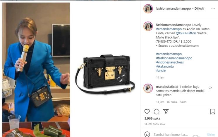 Outfit Amanda Manopo (Instagram.com)