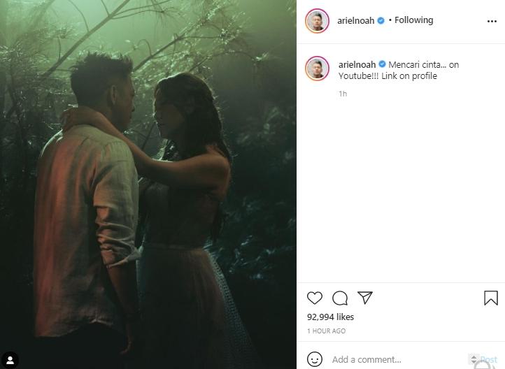 Ariel NOAH dan BCL (Instagram.com)