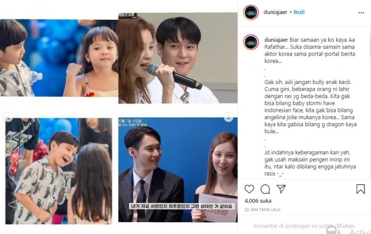 Rafathar disebut mirip Go Kyung Pyo (Instagram.com)