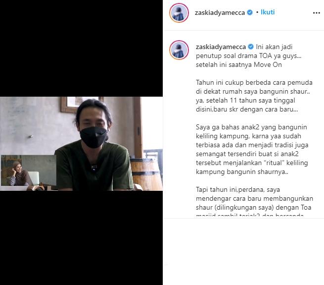 Zaskia Adya Mecca (Instagram/@zaskiadyamecca)