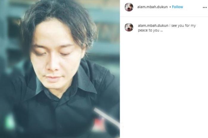 Potret terbaru Alam Mbah Dukun. (Instagram)