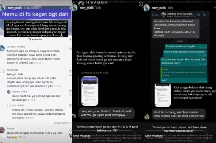Taqy Malik ngamuk foto lama Serell Thalib diumbar. (Instagram/@taqy_malik)
