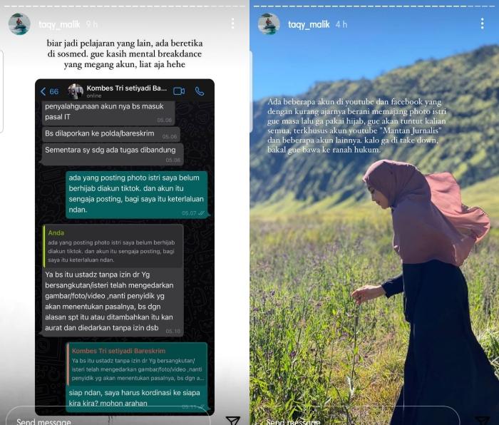 Taqy Malik ngamuk foto lama Serell Thalib diumbar. (Instagram/@taqy_malik)