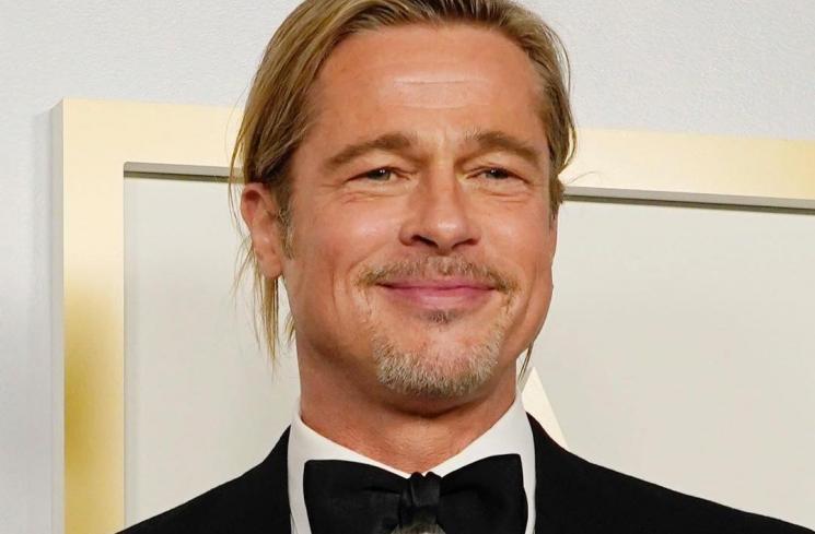 Brad Pitt. (Instagram/@justjared)
