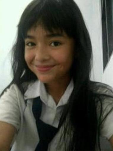 Amanda Manopo saat masih sekolah. (Ask.fm/amandamanopo01)