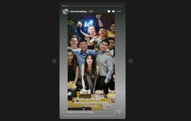 Kapten Vincent Raditya diduga sindir istri selingkuh. (Instagram/vincentraditya)