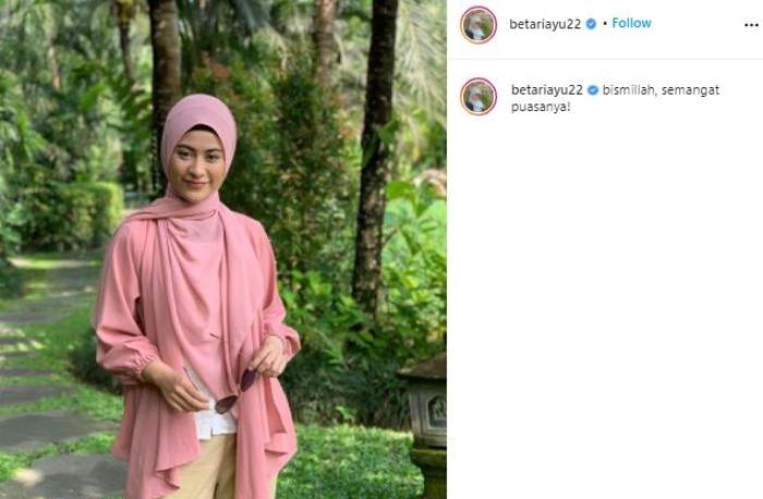 Betari Ayu. (Instagram/@betariayu22)
