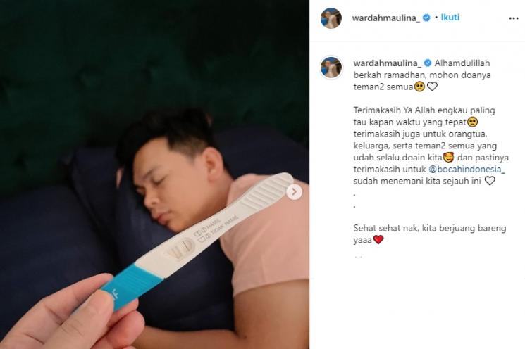 Wardah Maulina hamil (Instagram/@wardahmaulina_)