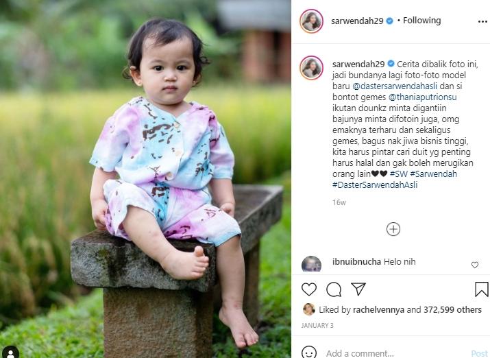 Thania Putri Onsu (Instagram.com)