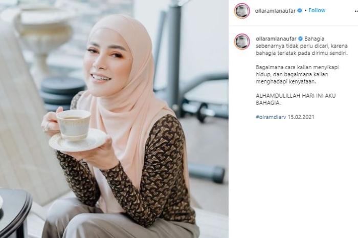 OOTD Hijab Olla Ramlan. (Instagram)