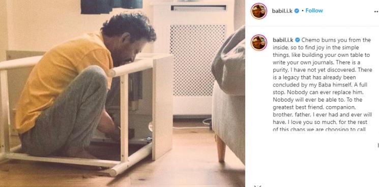 Anak Irrfan Khan, Babil (Instagram/@babil.i.k)