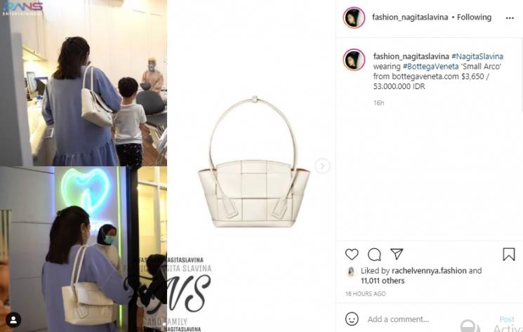 Tas Nagita Slavina (Instagram.com)