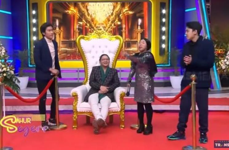 Pasha Ungu dan Kiky Saputri (YouTube/TRANS7 Official)
