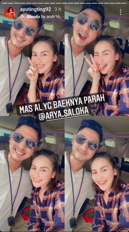 Ayu Ting Ting dan Arya Saloka (Instagram/@aytingting1992_)