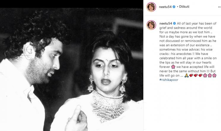 Neetu Kapoor dan Rishi Kapoor (Instagram/@neetu54)