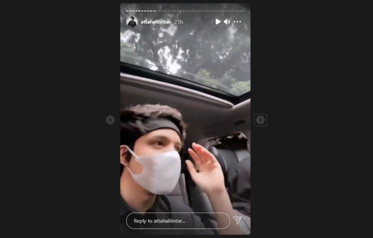 Atta Halilintar dan Aurel Hermansyah interview Pak Arman. (Instagram/attahalilintar)